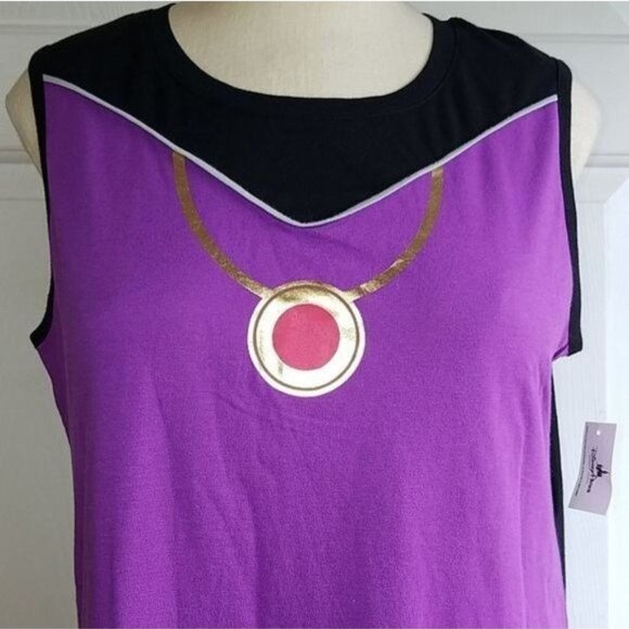 Disney Villain Dress Sleeveless Evil Queen Snow White Women's Woman's MEDIUM NWT - Picture 4 of 10